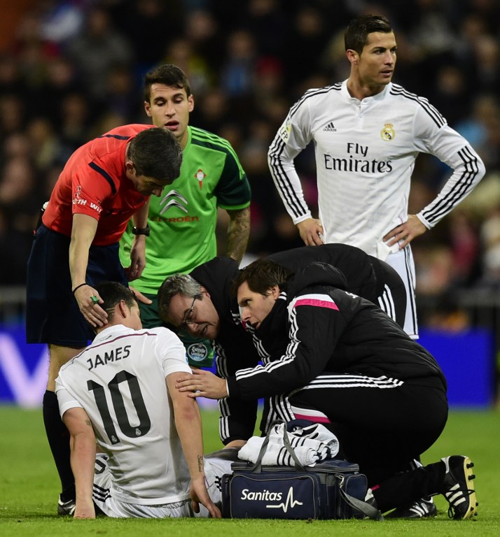 James Rodríguez se lesiona en gemelo y preocupa para Mundial de Clubes