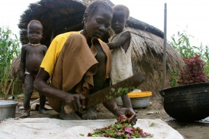 SOUTH SUDAN, 2014. UNICEF. Pflanz