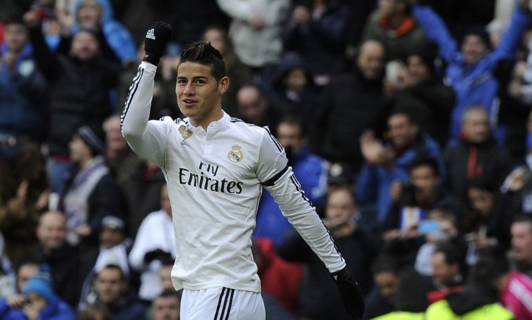 James Rodríguez regresa a los entrenamientos del Real Madrid