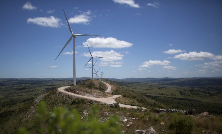  AFP PHOTO / Nicolas GARCIA energías renovables global energía