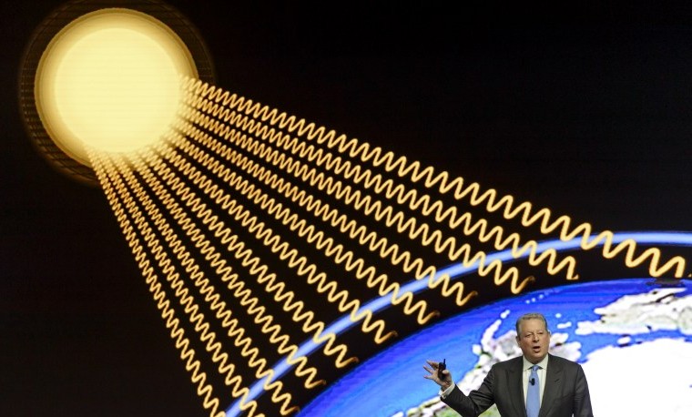 Archivo. Al Gore en el Foro Económico Mundial, Davos, Suiza, enero 21, 2015. AFP PHOTO / FABRICE COFFRINI 