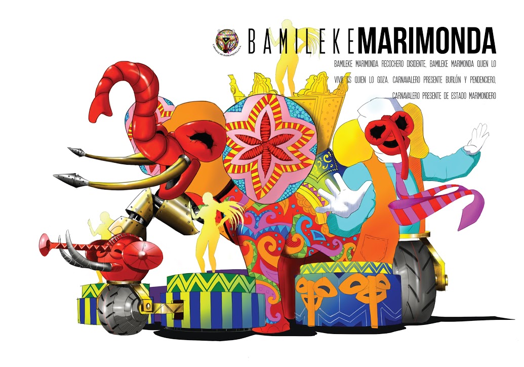 Carroza Bamileke-Marimonda, Carnaval de Barranquilla 2015