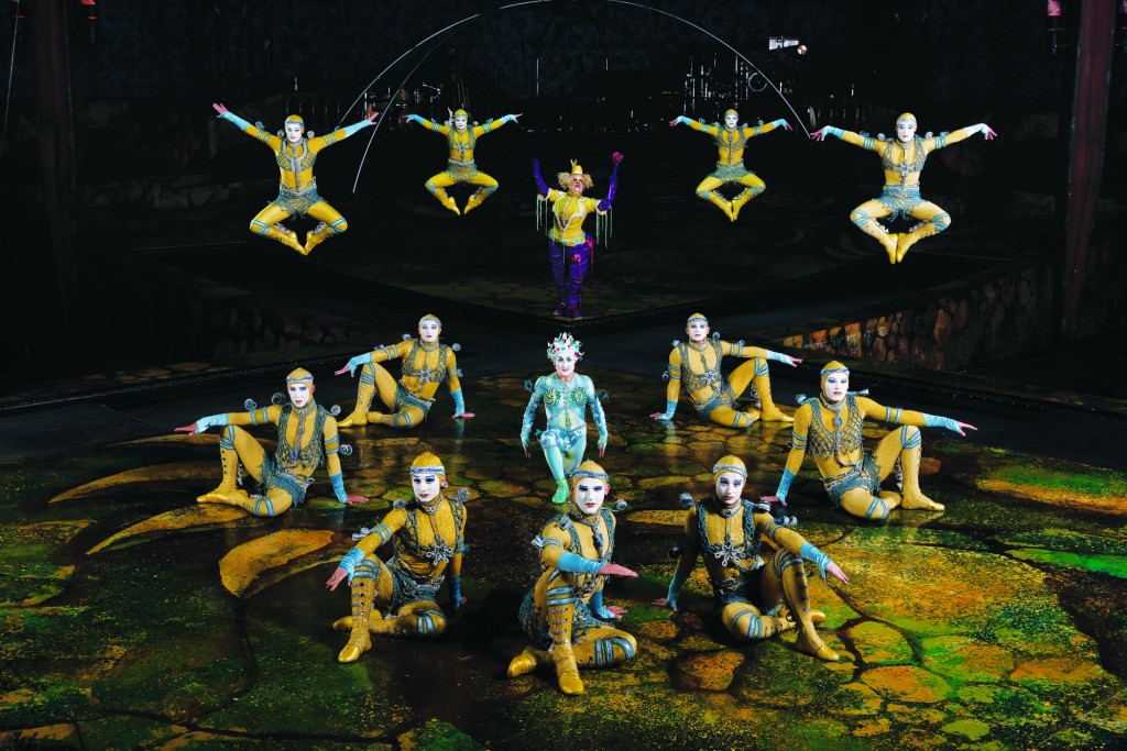 Power Track On Stage, Cirque du Soleil