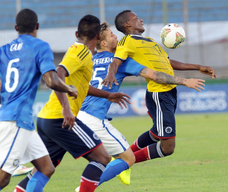 Colombia golea 3-0 a Brasil en Sudamericano Sub-20 y queda a las puertas de Río-2016