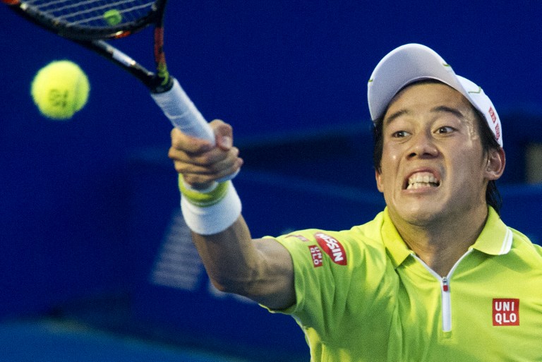 Japonés Nishikori y sudafricano Anderson a semifinales del Abierto Mexicano de Tenis