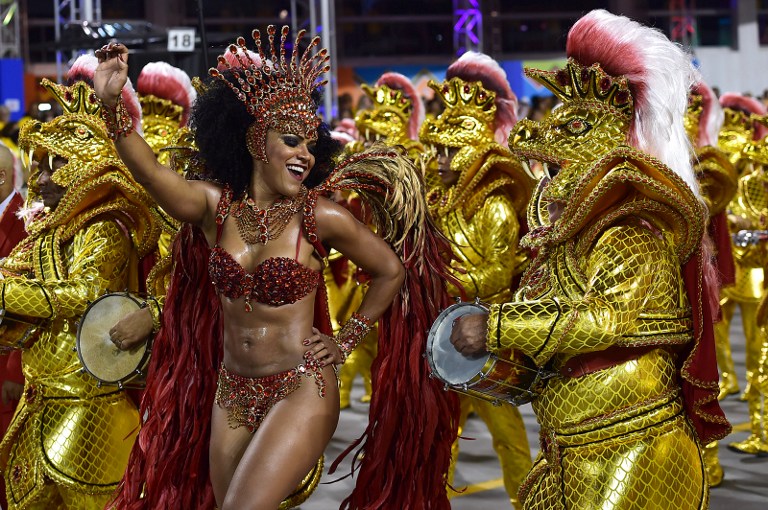 Escuela de Samba Dragoes da Real, Sao Paulo, Brasil