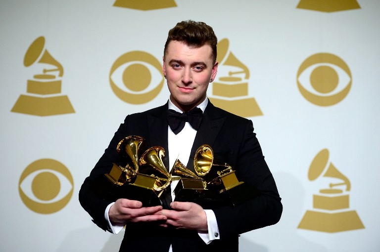 Sam Smith se consolida en los Grammy como la nueva estrella de la música