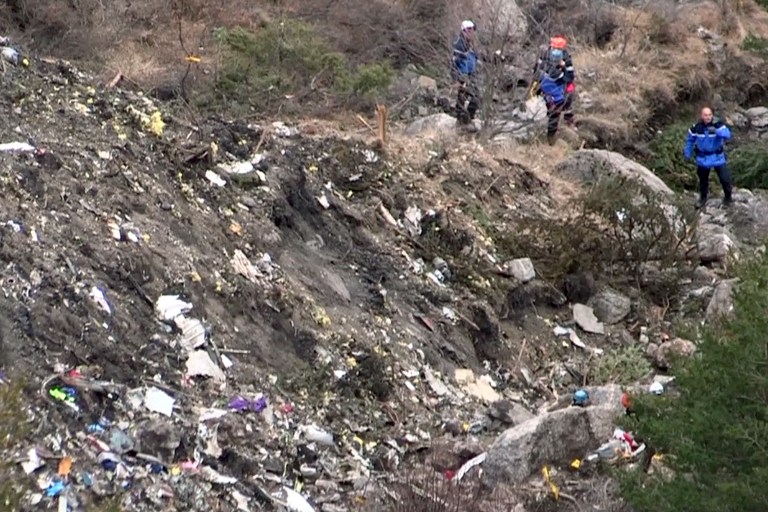 Detalles de la caída del avión de Germanwings en los Alpes franceses