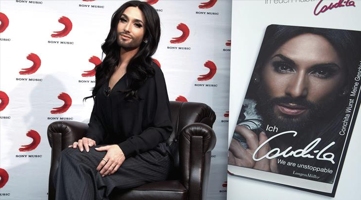 La cantante austríaca Conchita Wurst publicará su primer disco el 15 de mayo