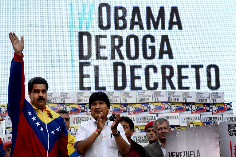 Maduro asegura reunir 13,4 millones de firmas contra decreto de Obama sobre Venezuela