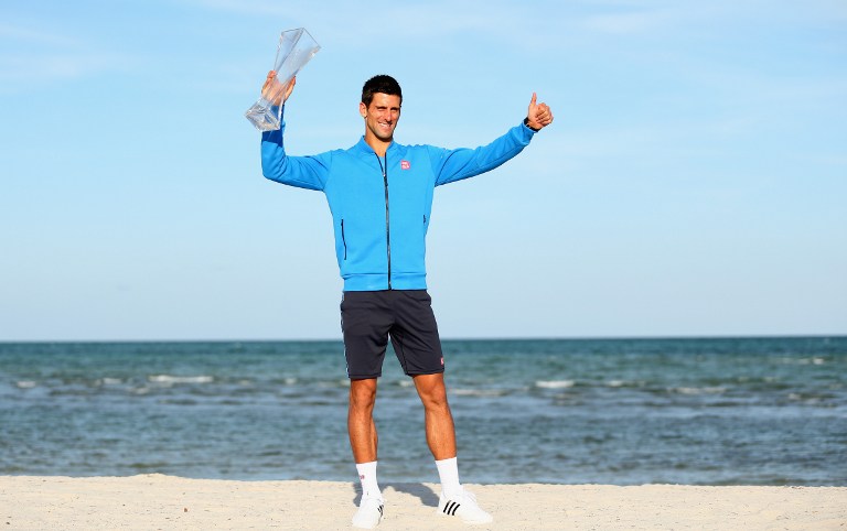 Djokovic encantado con resultado y records en Miami