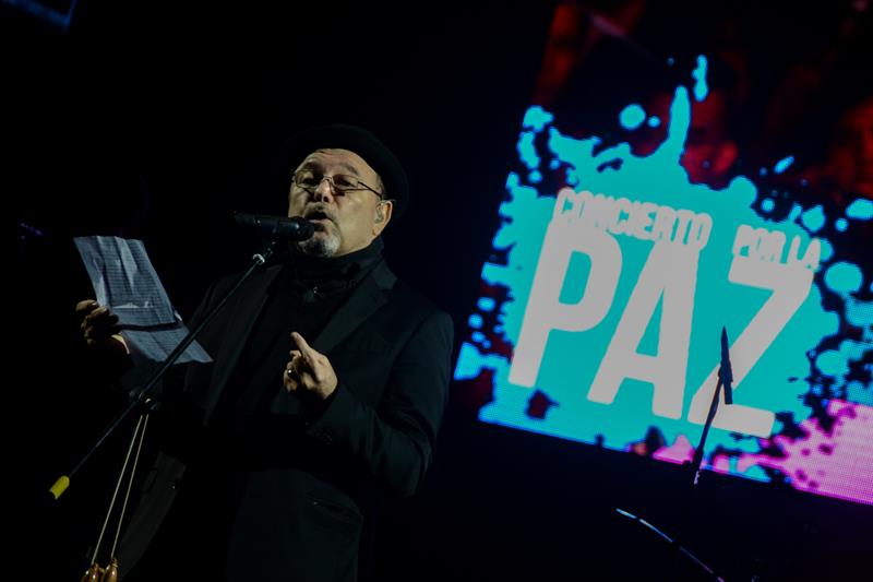 La música apoya paz de Colombia con un nostálgico Rubén Blades como estrella