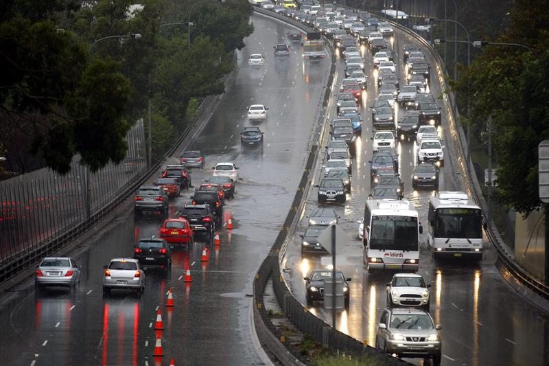 Clima salvaje en Nueva Gales del Sur