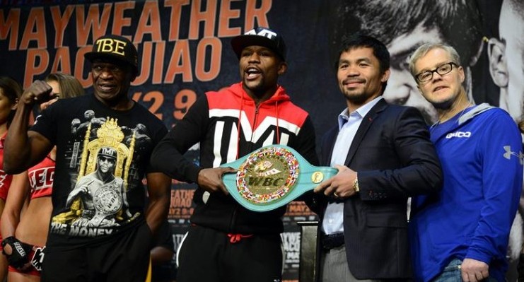 La llamada “Pelea del Siglo” entre Pacquiao y Mayweather Jr.