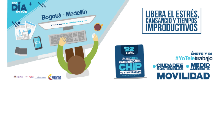 Promueven Teletrabajo en Medellín para mejorar movilidad en la ciudad