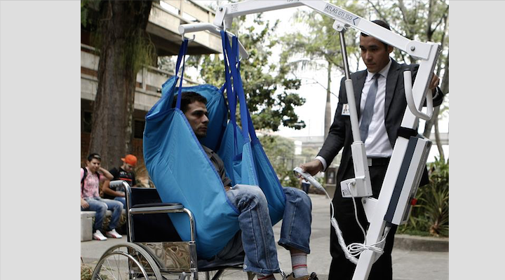 Desarrollos colombianos para discapacitados