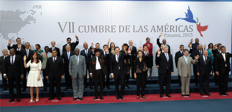 Respaldo unánime de los presidentes de América al proceso de paz en Colombia