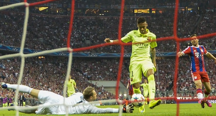 Messi-Suárez-Neymar clasifican al Barça para la final de Champions