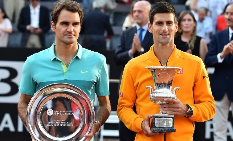 Novak Djokovic gana a Federer en la final del Masters 1000 de Roma