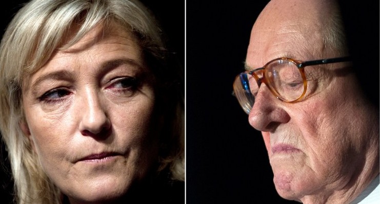 El ultraderechista Jean-Marie Le Pen, en pie de guerra contra su hija