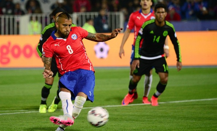 Tabla de goleadores de la Copa América de Chile-2015