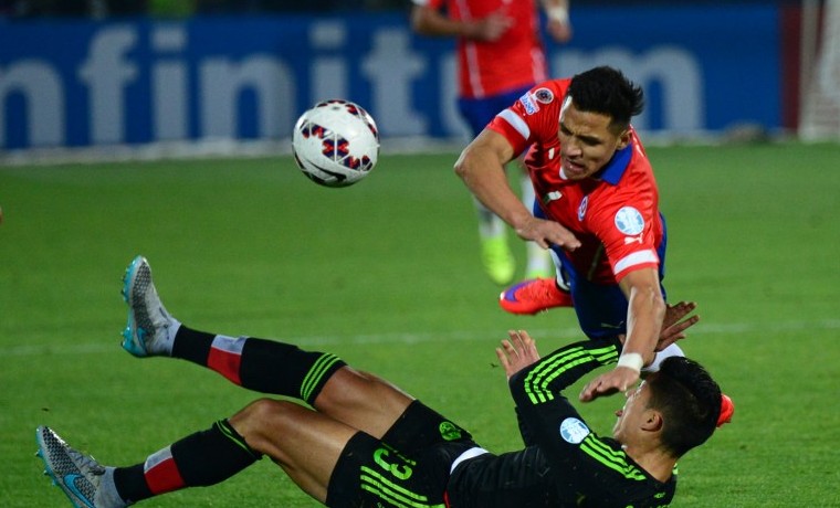 México le arranca un empate 3-3 a Chile en la Copa América