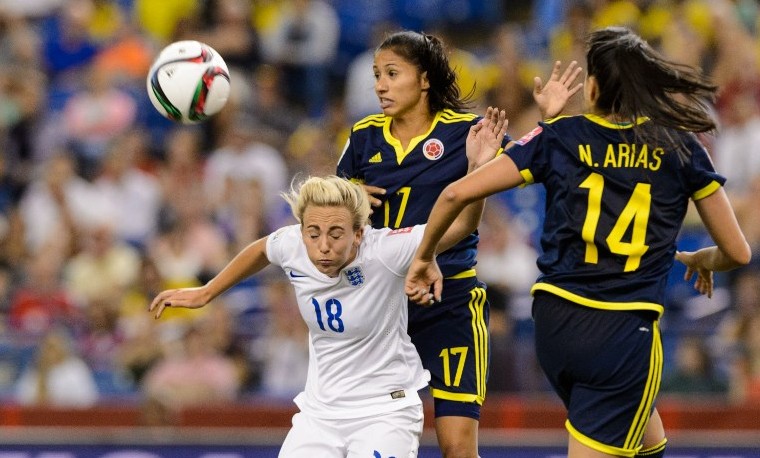 Inglaterra gana 2-1 a Colombia en el Mundial femenino Canadá-2015