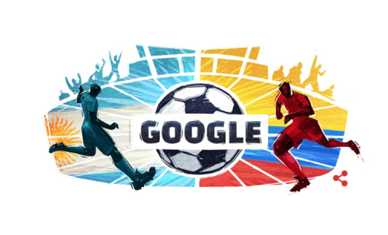 Hasta Google está pendiente del partido hoy de Colombia-Argentina