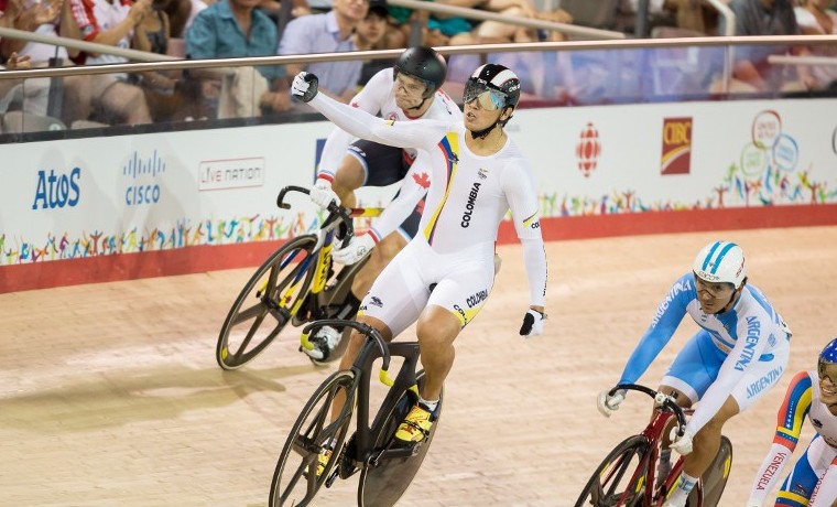 Colombia se reivindica con un oro en ciclismo en pista en Toronto-2015