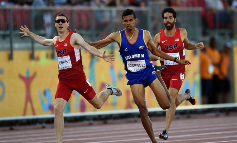 Colombiano Rafith Rodríguez se cuelga la plata en los 800 metros de Toronto-2015