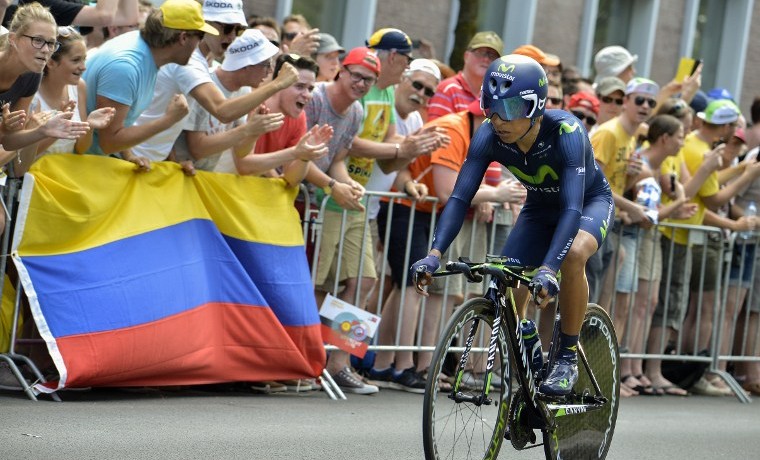 El colombiano Quintana inició el Tour con buenas sensaciones