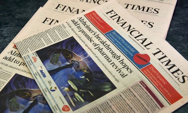 Pearson vende el Financial Times al grupo japonés Nikkei