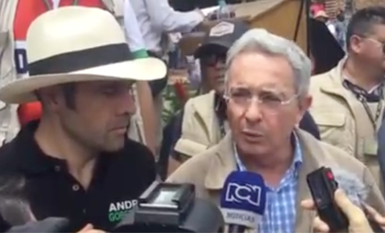 “Suspender bombardeos es un cese bilateral inconstitucional”: expresidente Uribe