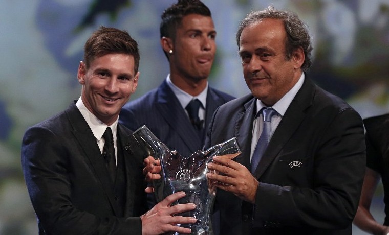 Lionel Messi elegido mejor jugador de la UEFA 2014-2015