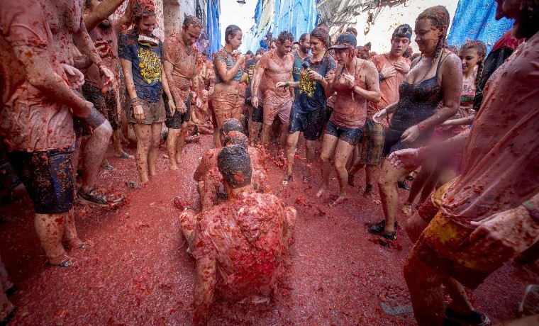 La “Tomatina” cumple 70 años en España