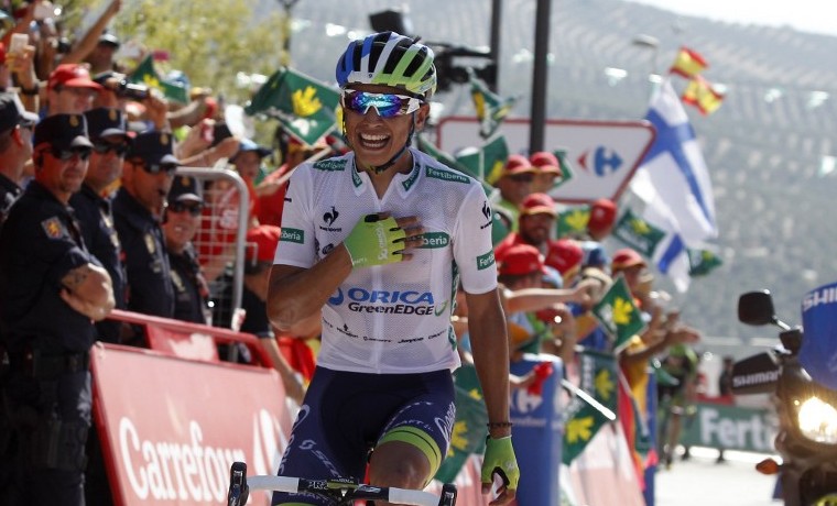 Chaves gana la sexta etapa de la Vuelta a España y recupera el liderato