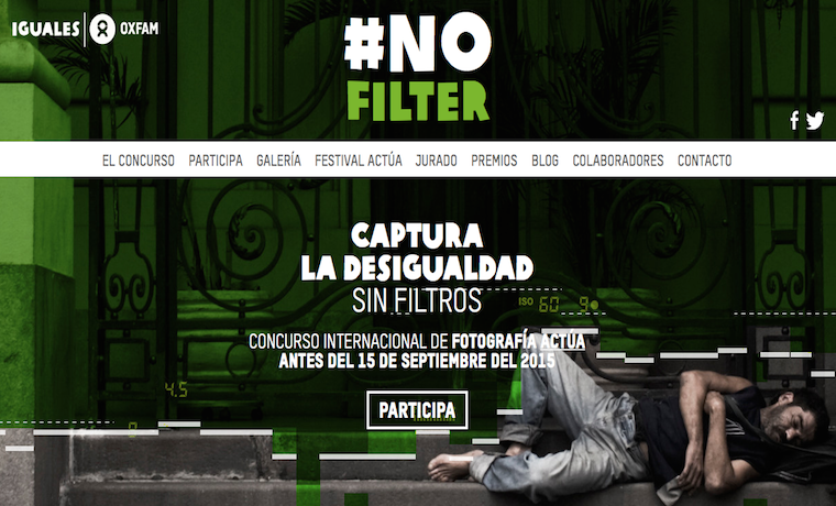 #NoFilter: Concurso Internacional de Fotografía Sobre la Desigualdad en América Latina y Caribe