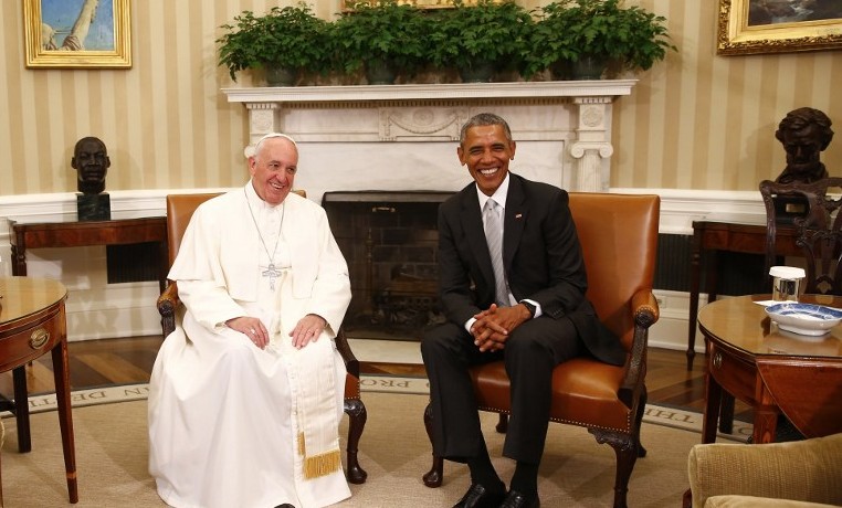 Obama y el papa Francisco coinciden en cambio climático, diplomacia, excluidos
