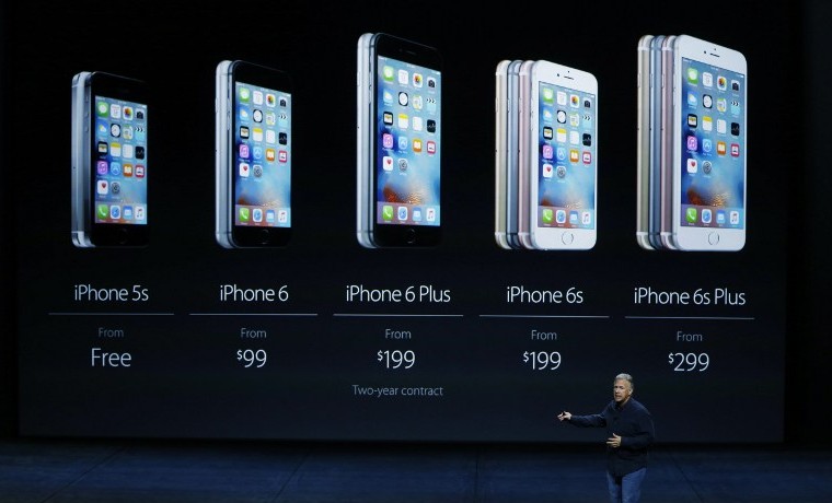 Apple lanza dos nuevos modelos de iPhone, el 6S y el 6S Plus
