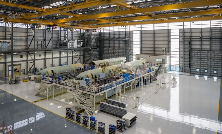 Airbus inaugura su centro de fabricación en Estados Unidos