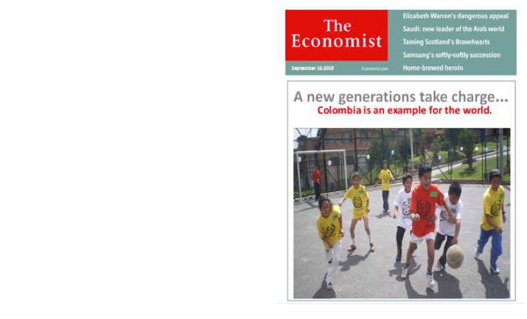 Somos la noticia del The Economist en el 2025 !!!