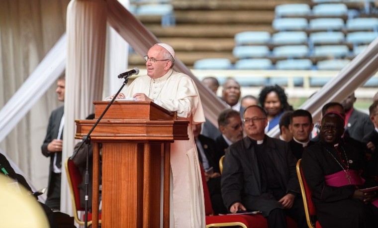 Las frases del papa en Kenia sobre “pobreza y frustración”