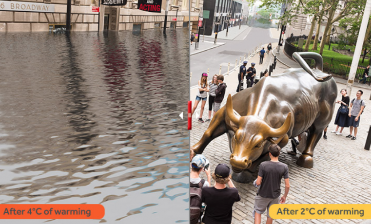 Nueva York podría inundarse cada cinco años