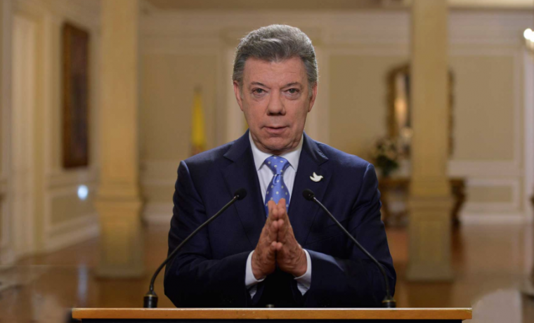 “Le llegó a Colombia la hora de la paz”: Presidente Santos