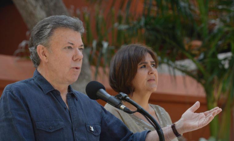 La paz generará una ‘dinámica muy positiva en nuestra economía’: Presidente Santos