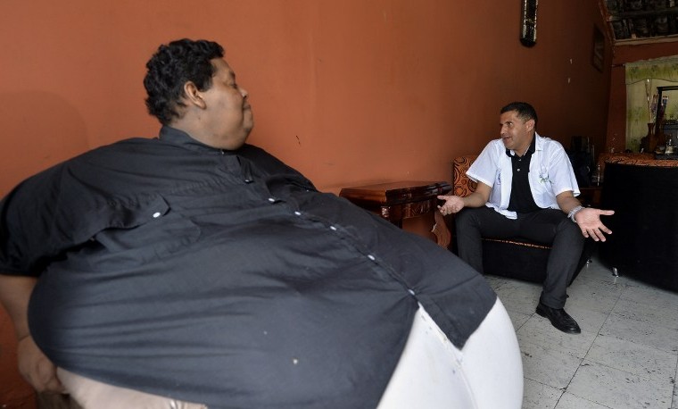 Vivir con 400 kilos, el desafío del colombiano más obeso