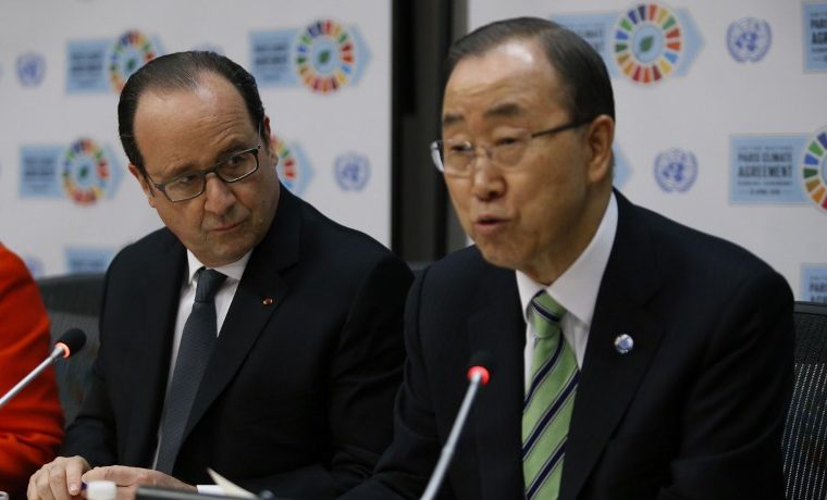 Un número récord de 175 países firmó en la ONU acuerdo de cambio climático