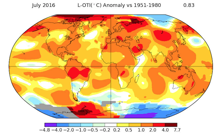 Global warming NASA Calentamiento 