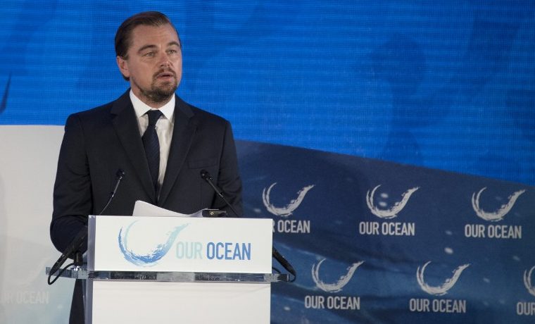 Todos a actuar para frenar el cambio climático: Leonardo DiCaprio