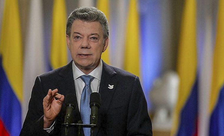 Juan Manuel Santos llama a cumplir con los compromisos sobre cambio climático